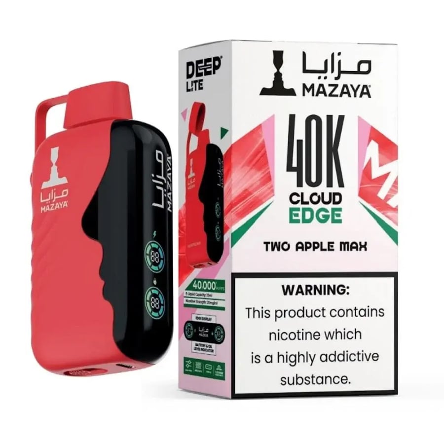 سحبة مزايا كلاود إيدج 40 ألف شفطة (MAZAYA 40K CLOUD EDGE)