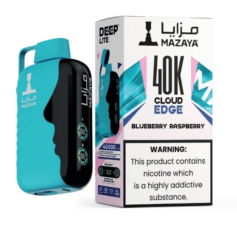 سحبة مزايا كلاود إيدج 40 ألف شفطة (MAZAYA 40K CLOUD EDGE)