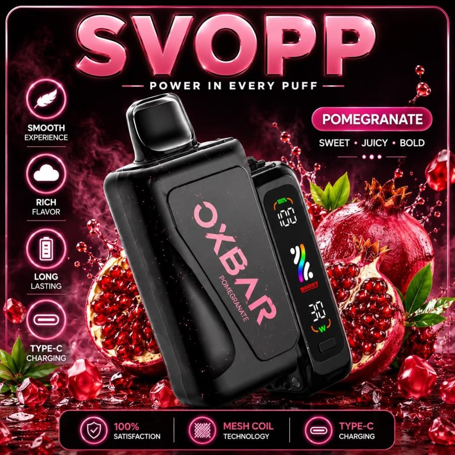 سحبة أوكسبار إسفوب (OXBAR SVOPP 30W)