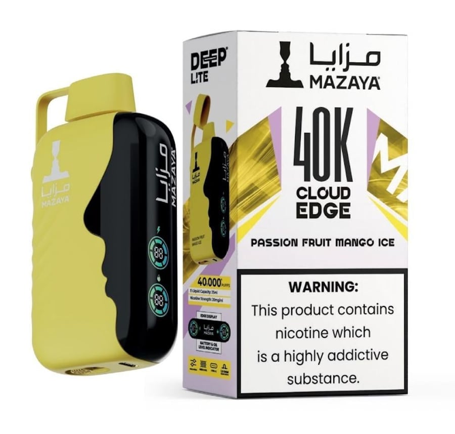 سحبة مزايا كلاود إيدج 40 ألف شفطة (MAZAYA 40K CLOUD EDGE)