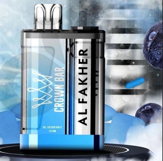 سحبة الفاخر كراون بار 9000 شفطة -  AlFakher crown bar Puff 9000