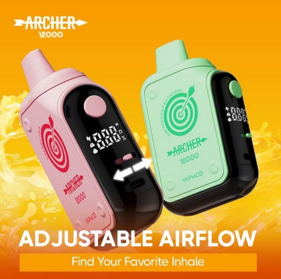 سحبه ارشر 12000 شفطة 50 نيكوتين -  Archer 12000 Disposable