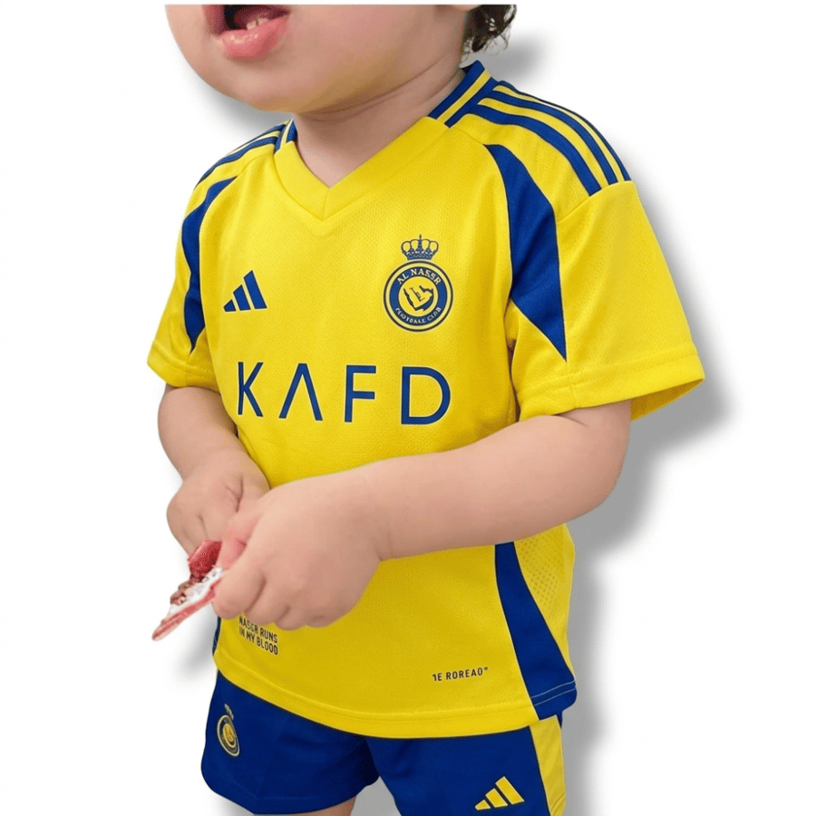 طقم النصر للأطفال الجديد لموسم 2025-2026