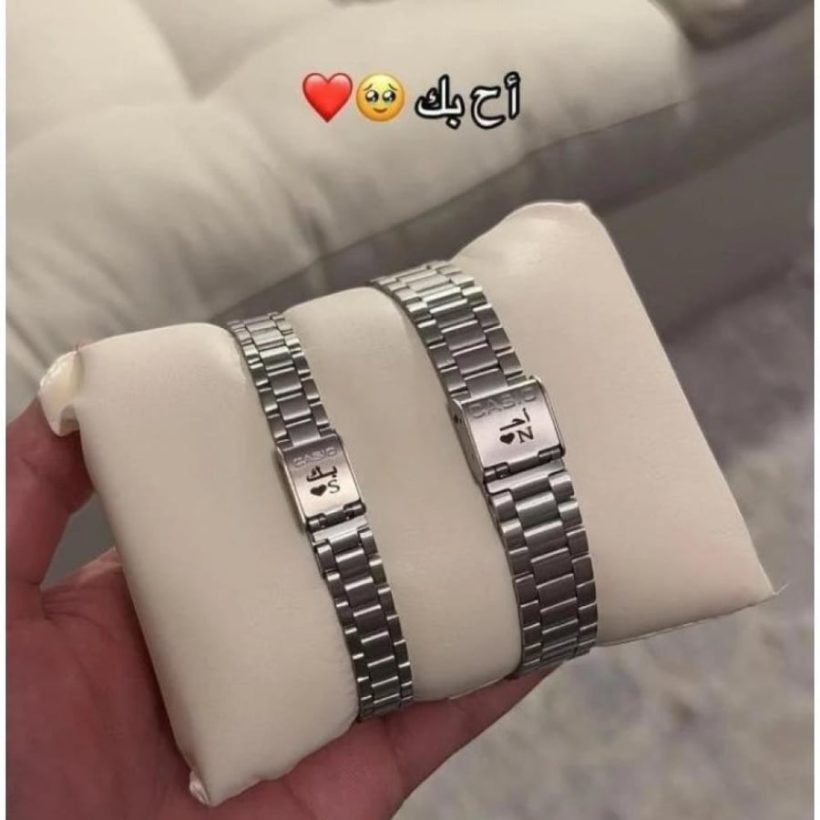 ساعة كاسيو LTP فضي