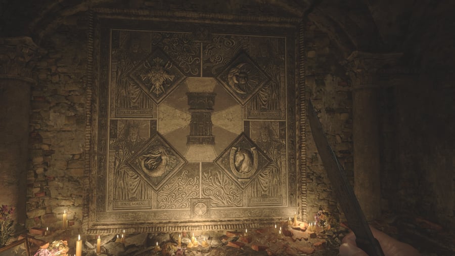 عملة تذكارية  Resident Evil 8  معدنية