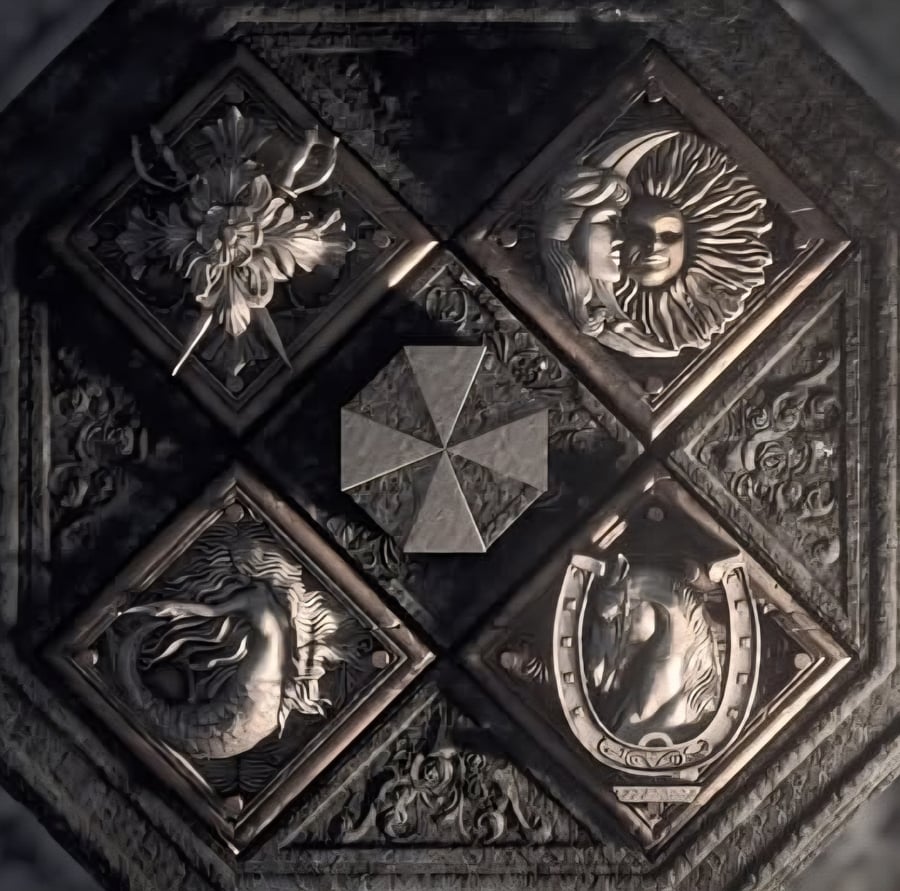 عملة تذكارية  Resident Evil 8  معدنية