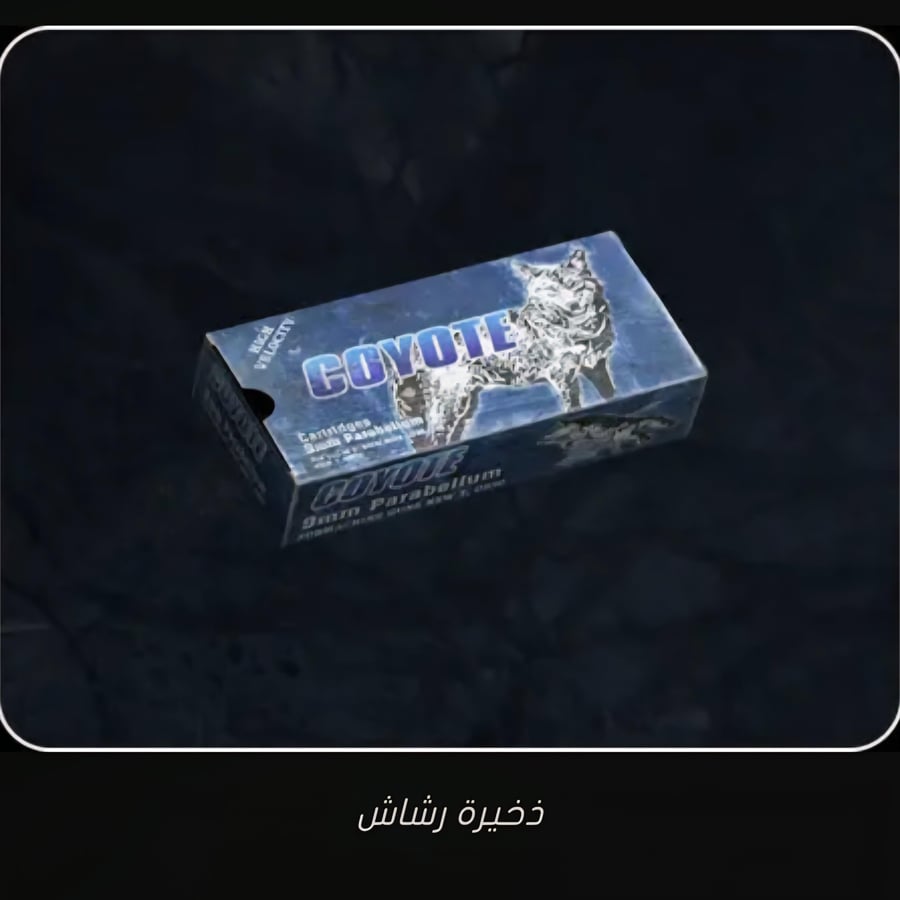 ميدالية علبه رصاص صغيرة