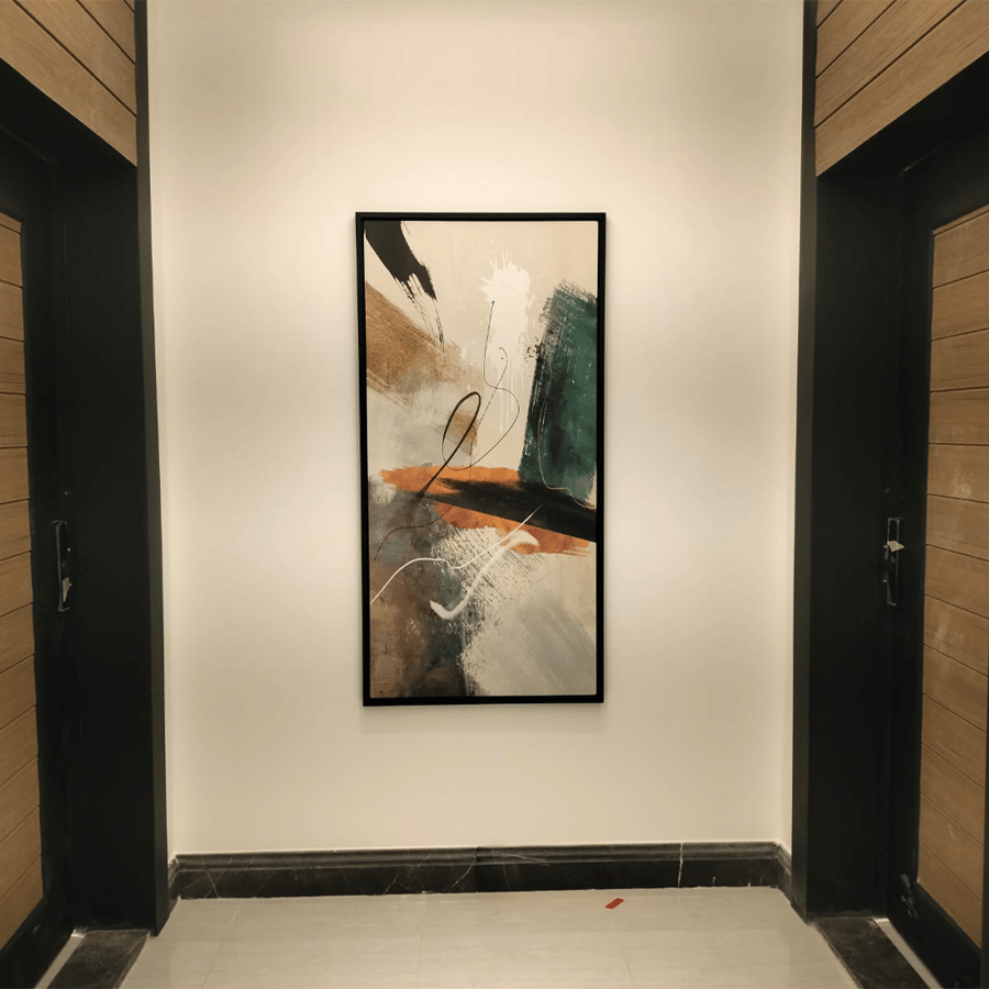 Artistic painting - on canvas fabric