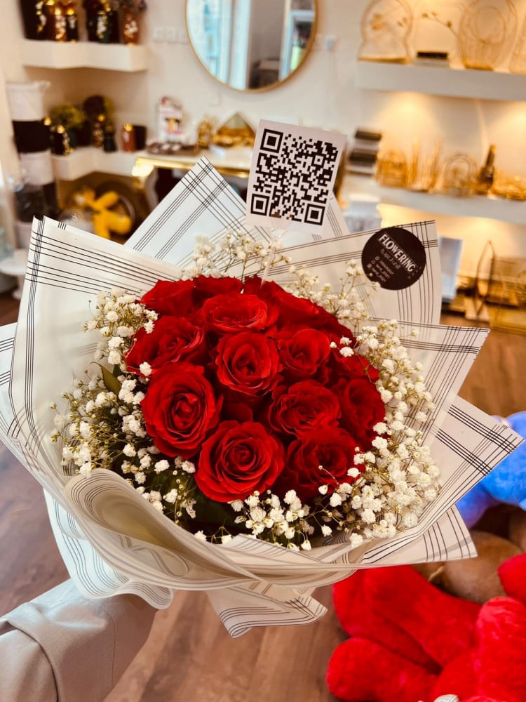 باقة ورد الفلنتاين 2
