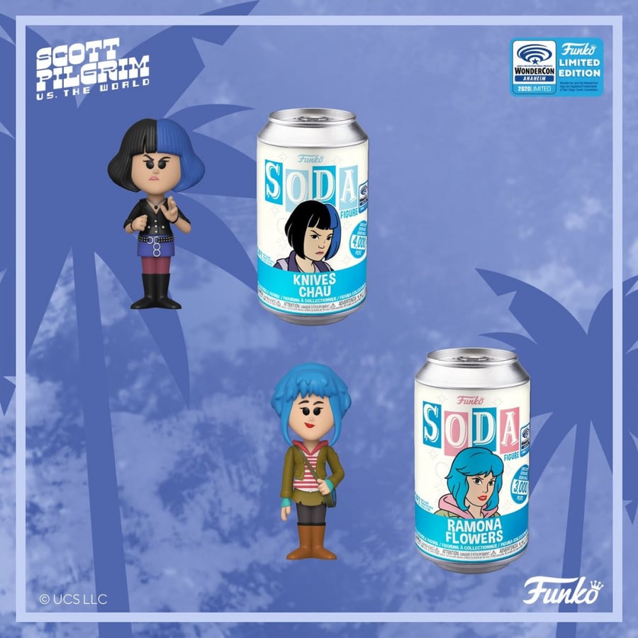Funko Vinyl SODA: Scott Pilgrim - Ramona Flowers con sticker