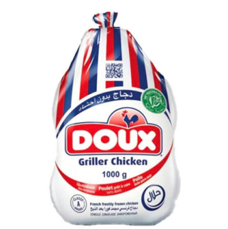 دجاج مجمد دوكس 1000 جم