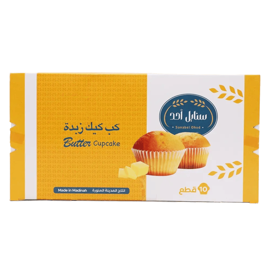 كب كيك زبدة سنابل احد 25 جم