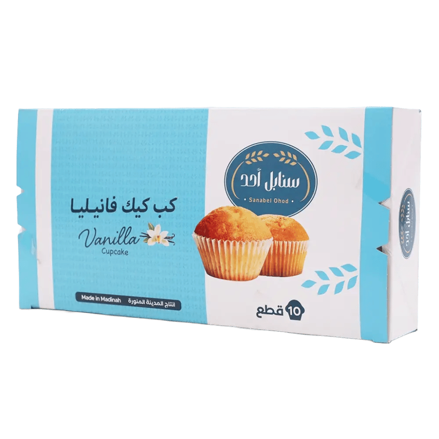 كب كيك فانيلا سنابل احد 25 جم