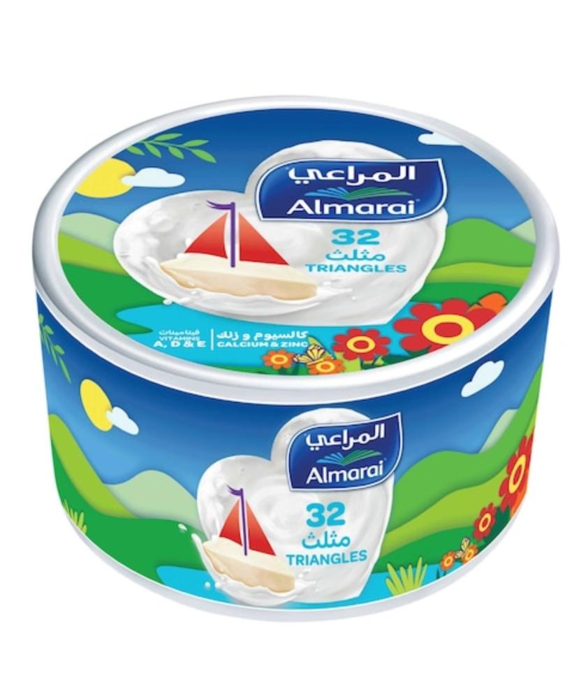 جبنة المراعي مثلثات 32 قطعة 480جرام