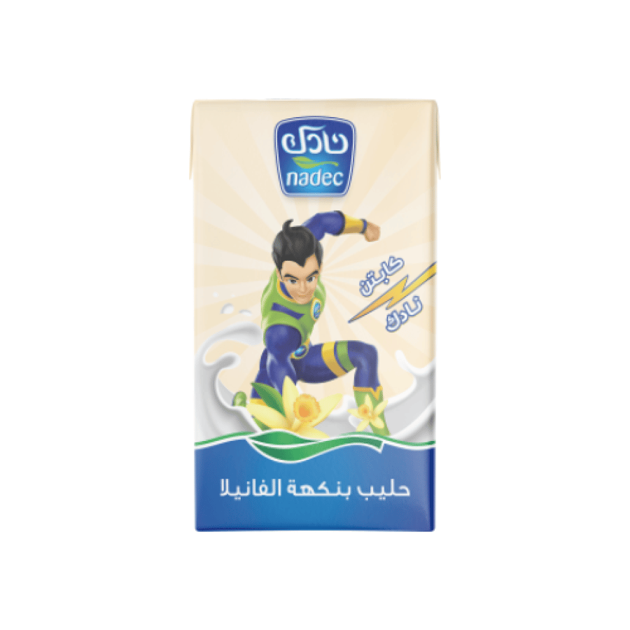 حليب فانيلا طويل الاجل نادك 125مل