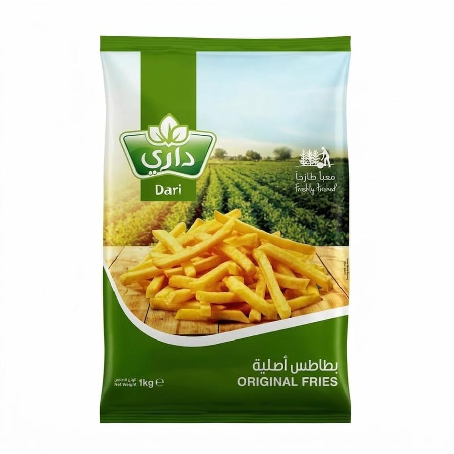 بطاطس مجمد داري 1 كيلو