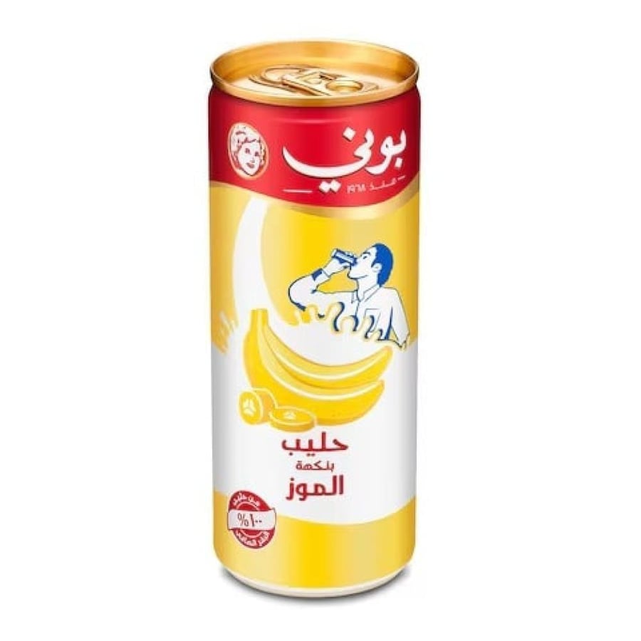 حليب بوني بنكهة الموز 250مل
