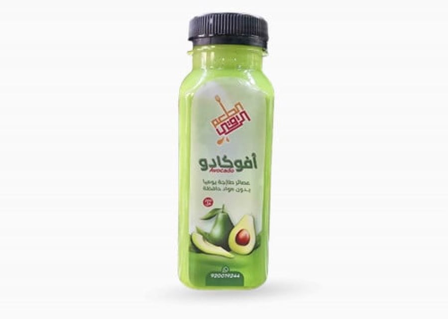 عصير طبيعي الطعم الراقي نكهة افوكادو 200مل