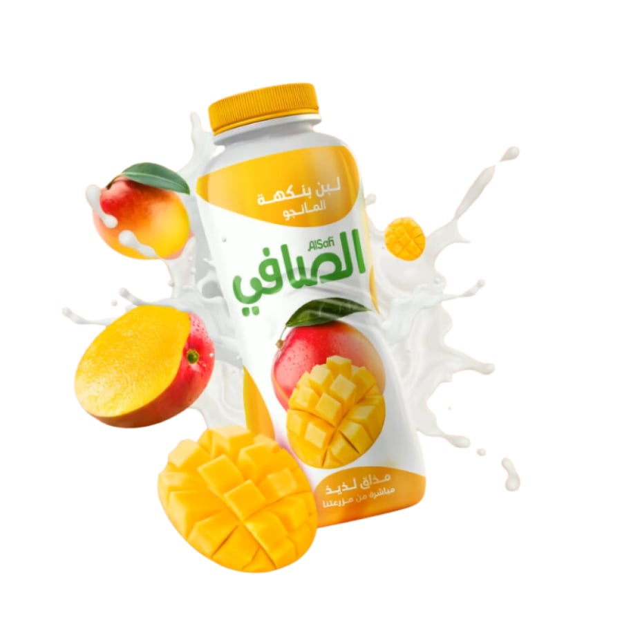لبن الصافي نكهة المانجو 180مل