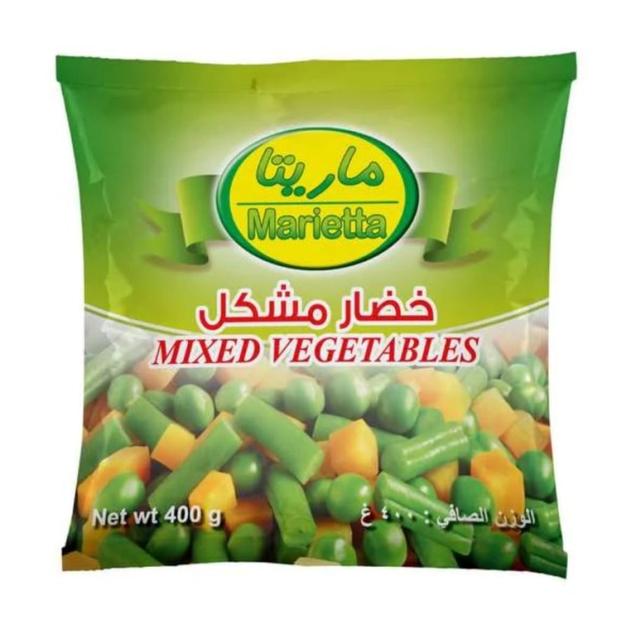 خضار مشكله مثلجة ماريتا 400ج