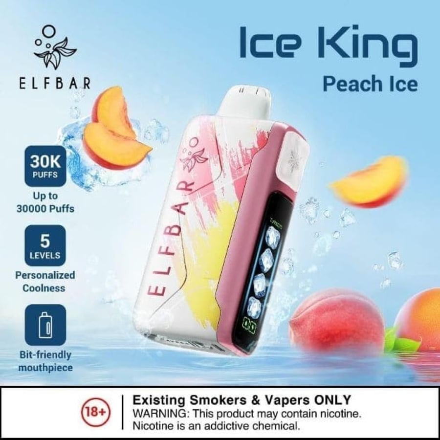 الف بار ايس كينق 30000 - Elfbar Ice King 20MG