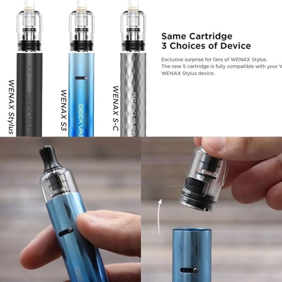 سحبة وينكس S3 الجديدة كلياً - wenax S3 Geek vape