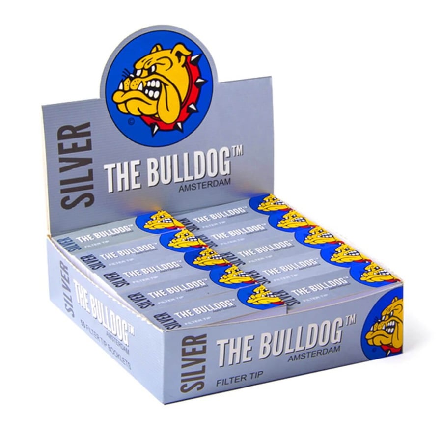 ورق لف The BullDog SILVER Rolling Papers REGULAR