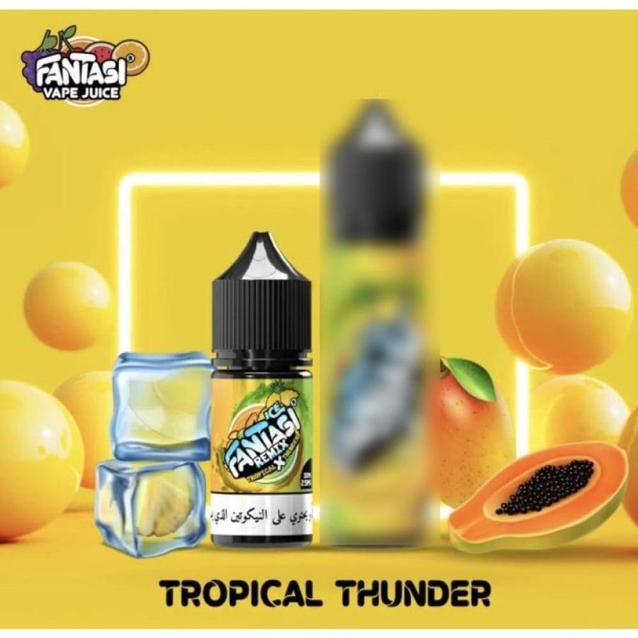 FANTASI نكهة فواكه استوائية ايس من فانتسي سولت