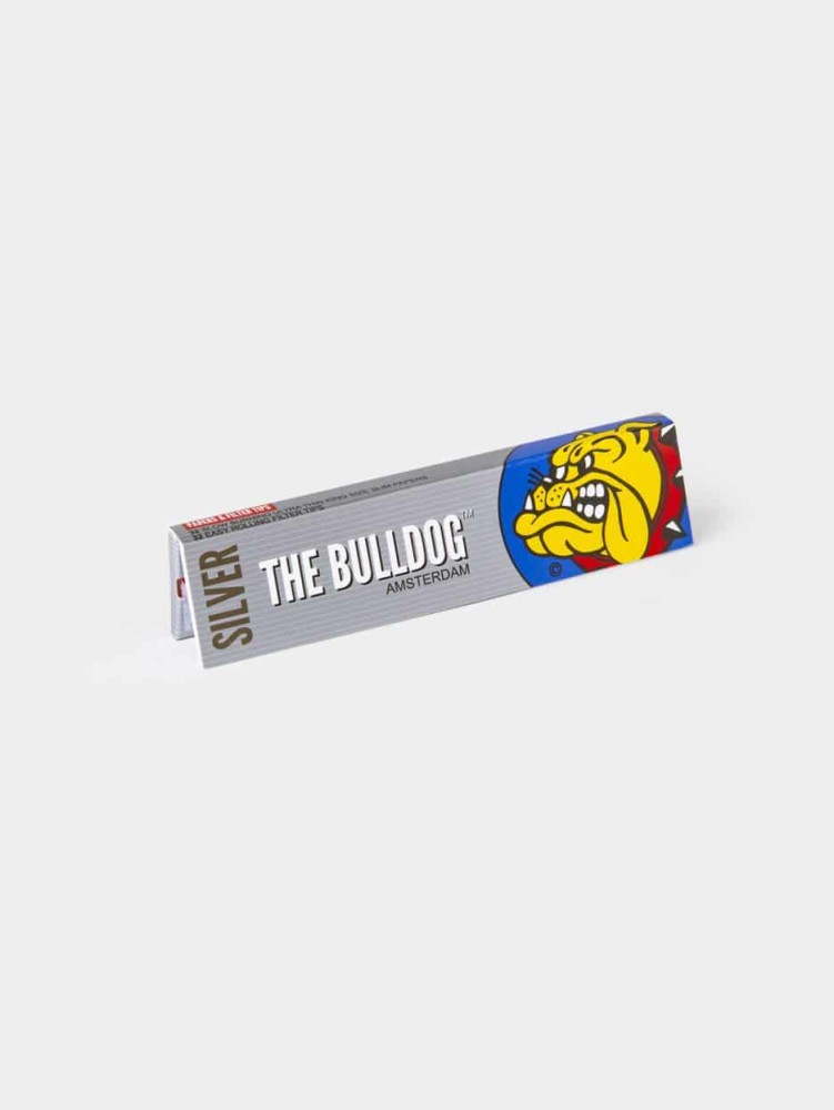 ورق لف The BullDog SILVER Rolling Papers REGULAR