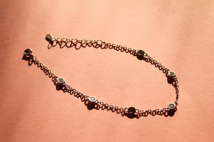 Crystal Circles Bracelet S925