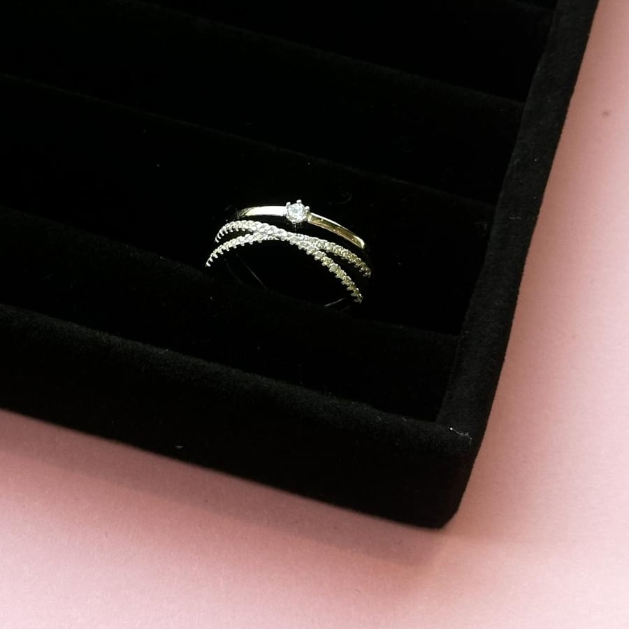 Cross Ring S925