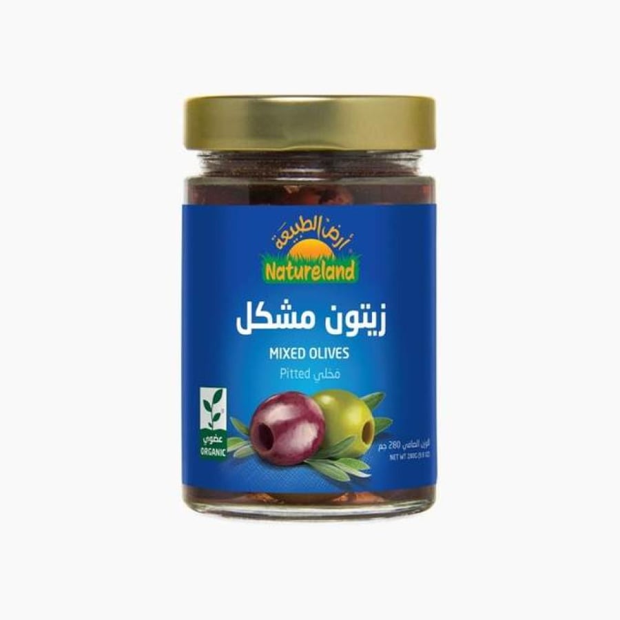 زيتون مشكل عضوي مخلي280جم