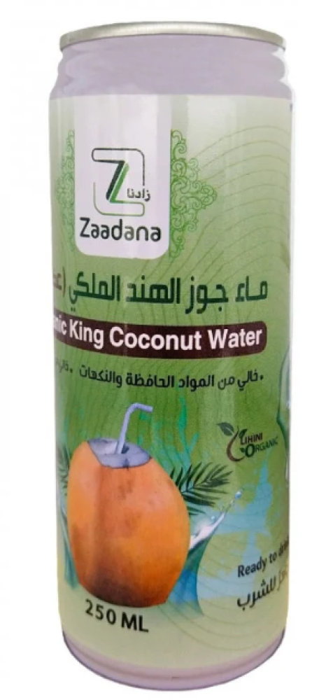 ماء جوز الهند الملكي العضوي