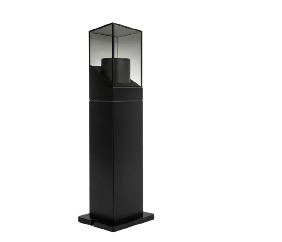 عامود إنارة خارجي أسود نيوباور AY-3017 – 60 سم، قاعدة E27، IP65