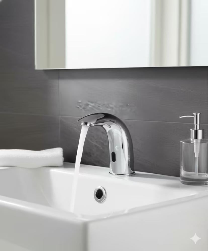 خلاط مغسلة  ليزر أوتوماتيك بمستشعر للحوض | تصميم ذكي وعصري