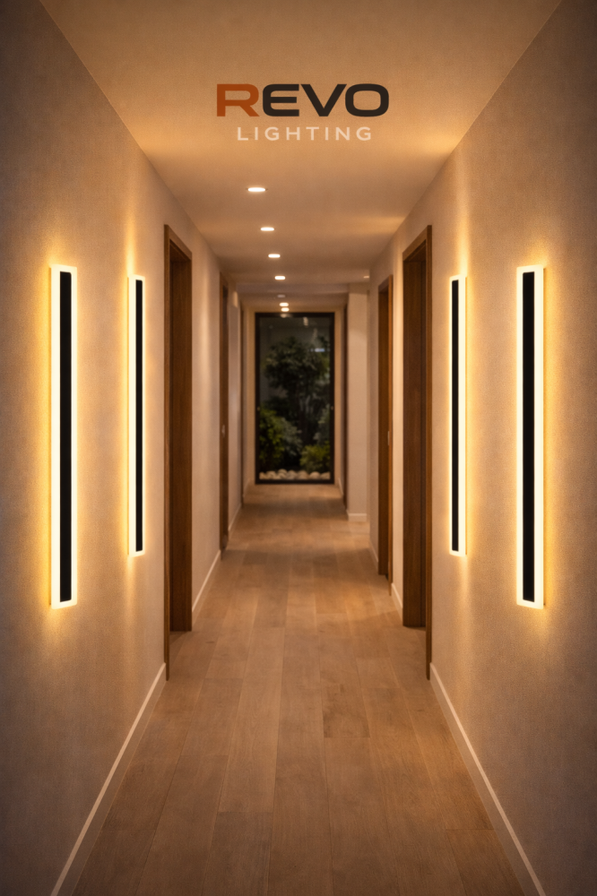 إضاءة جدارية خارجية مسطرة LED مربع 9315 -اختار المقاس الي يناسبك