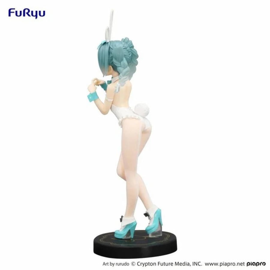 Hatsune   Miku   BiCute   Bunnies   Figure   -   Hatsune   Miku   Rurudo   White   ver.