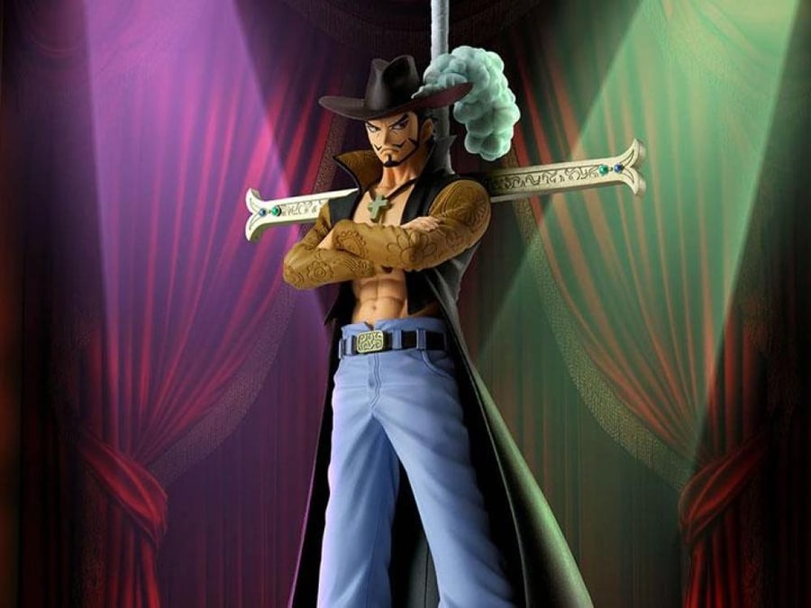 One Piece - Dracule Mihawk - DXF Figure - The Grandline Series - Extra (Bandai Spirits)