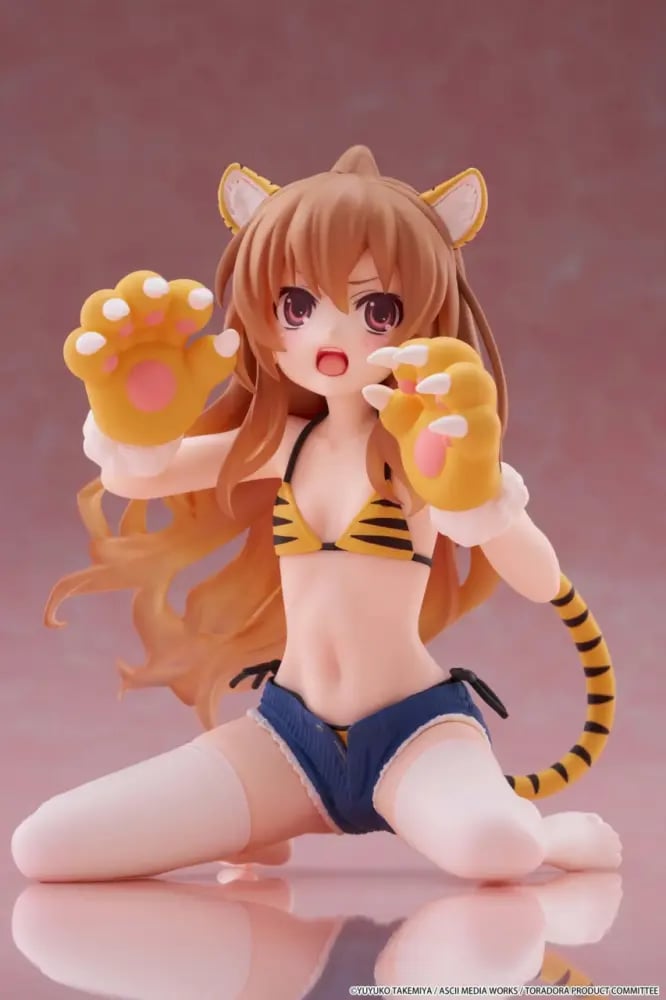 Toradora! - Aisaka Taiga - Desktop Cute - Tiger Swimsuit Ver. (Taito)