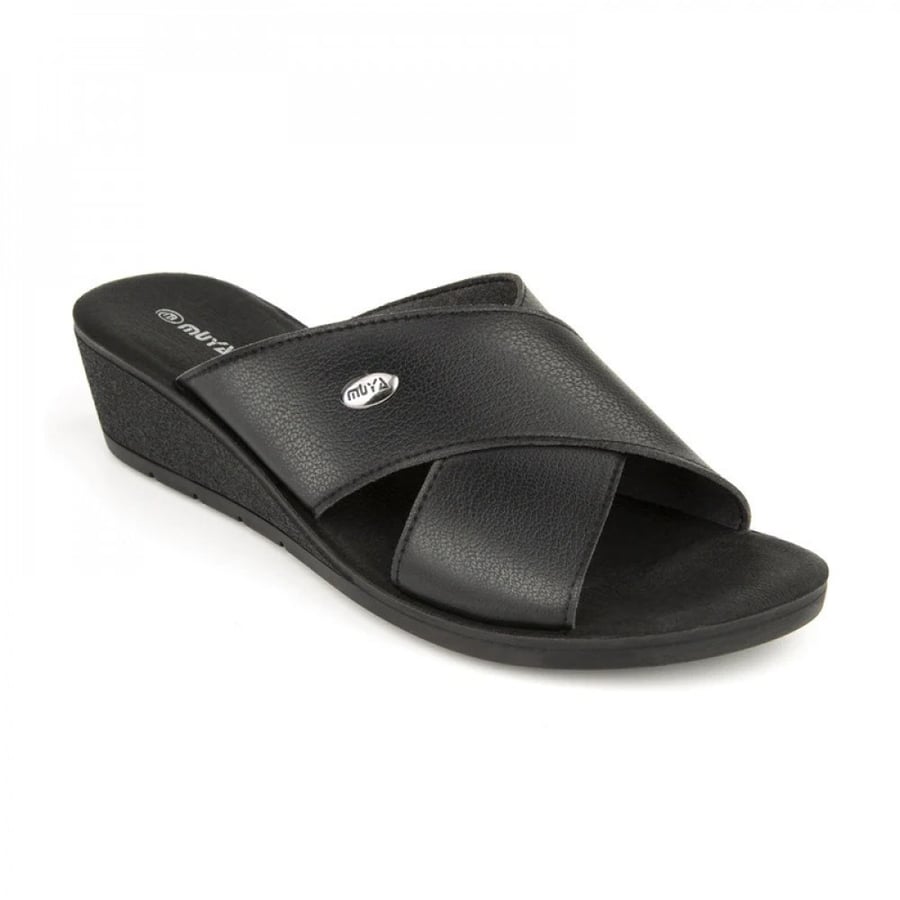 Comfortable black crossover shoes - MUYA