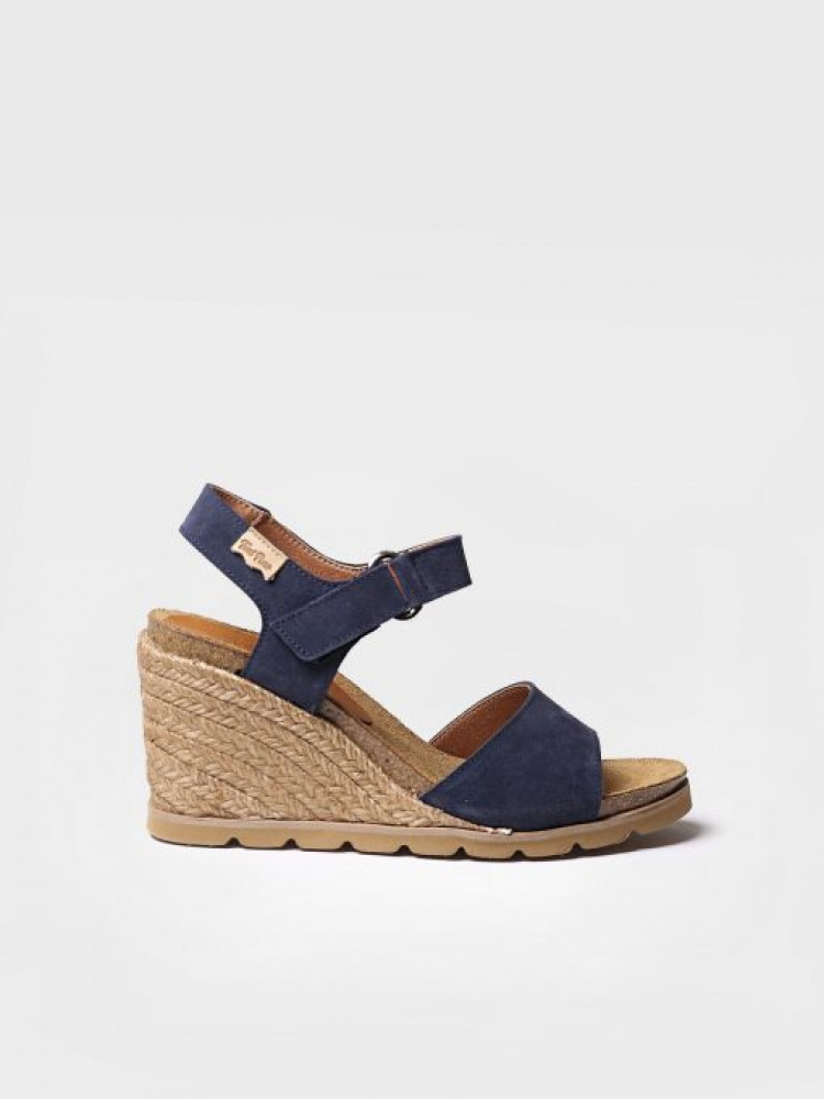 Navy High Boots - DAFNE