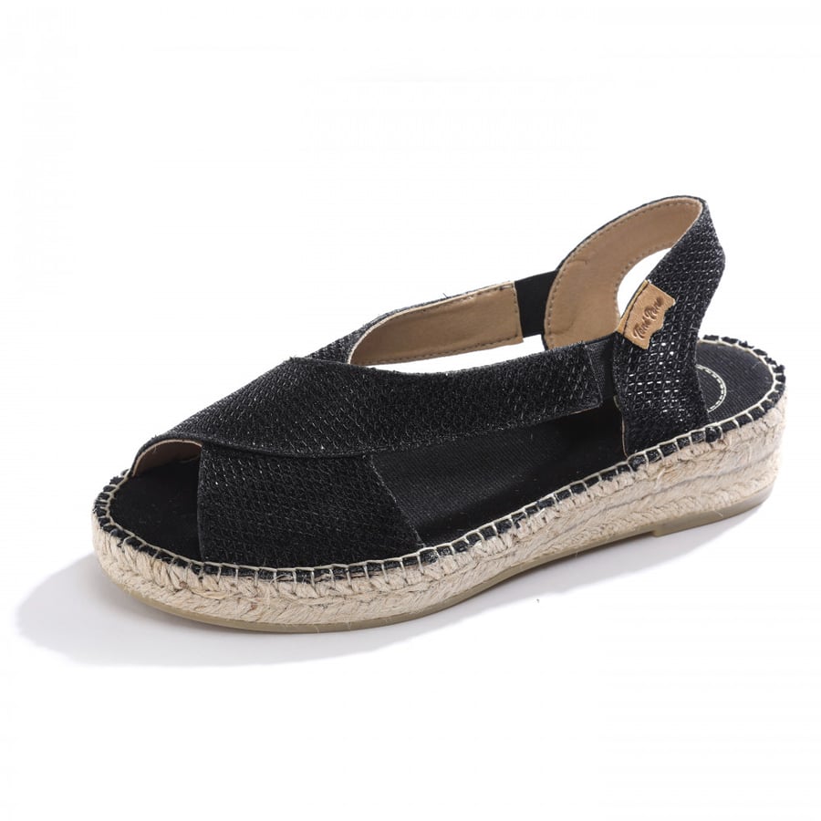 Tony Ponce Wedge Black - ELDA-S