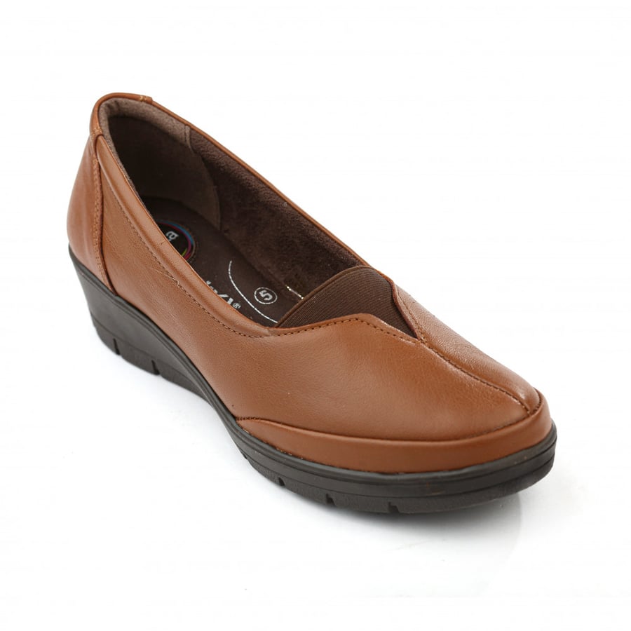 Brown comfortable shoes - MUYA