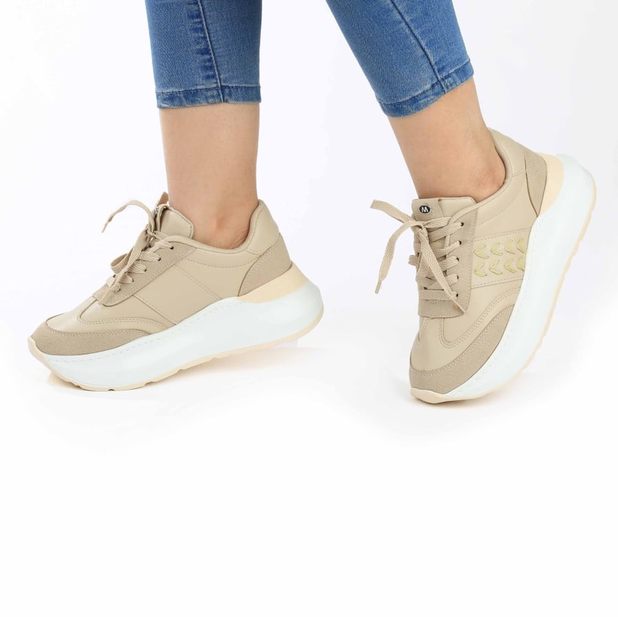 Beige sneakers - OTTIMO