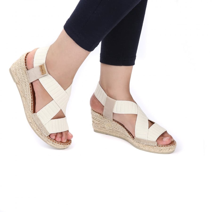 Toni Pons Beige Summer Sandal - TURA-TR