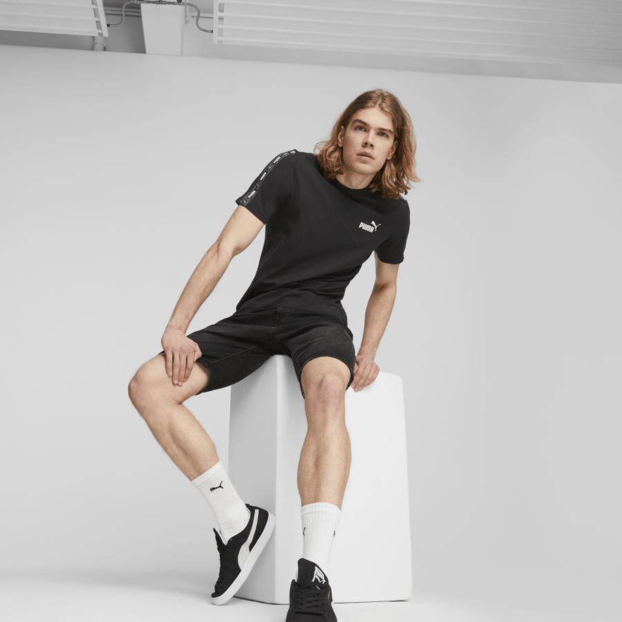 ESS TAPE CAMO Tee PUMA Black