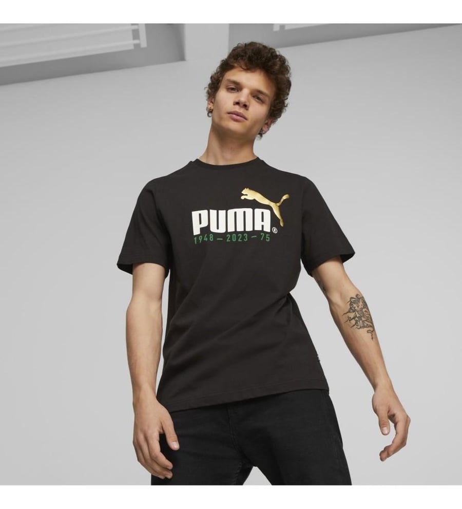 No. 1 Logo Celebration Tee PUMA Black