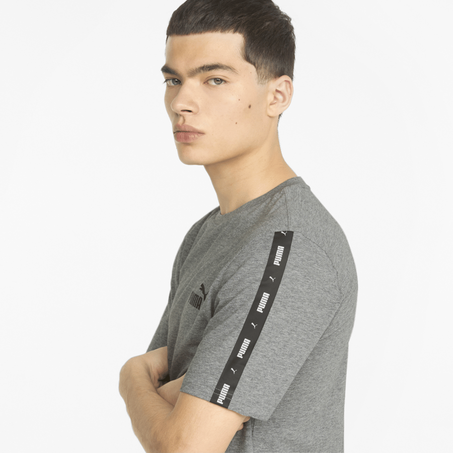 ESS+ Tape Tee Medium Gray Heather