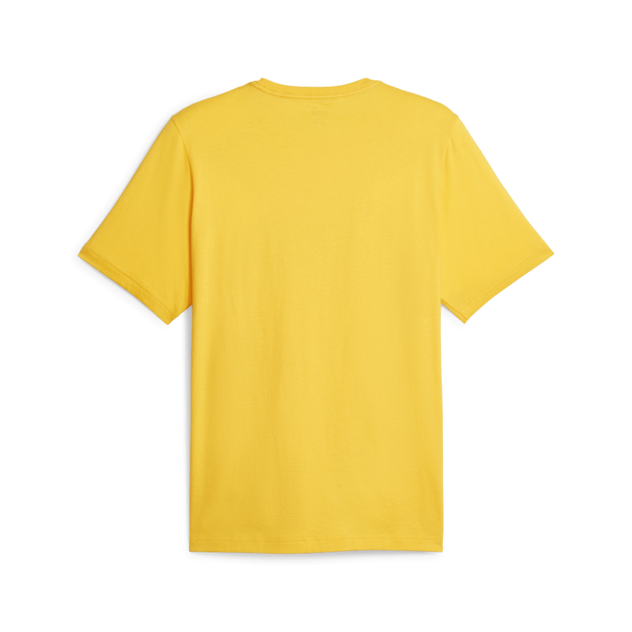 ESS+ 2 Col Logo Tee Yellow Sizzle