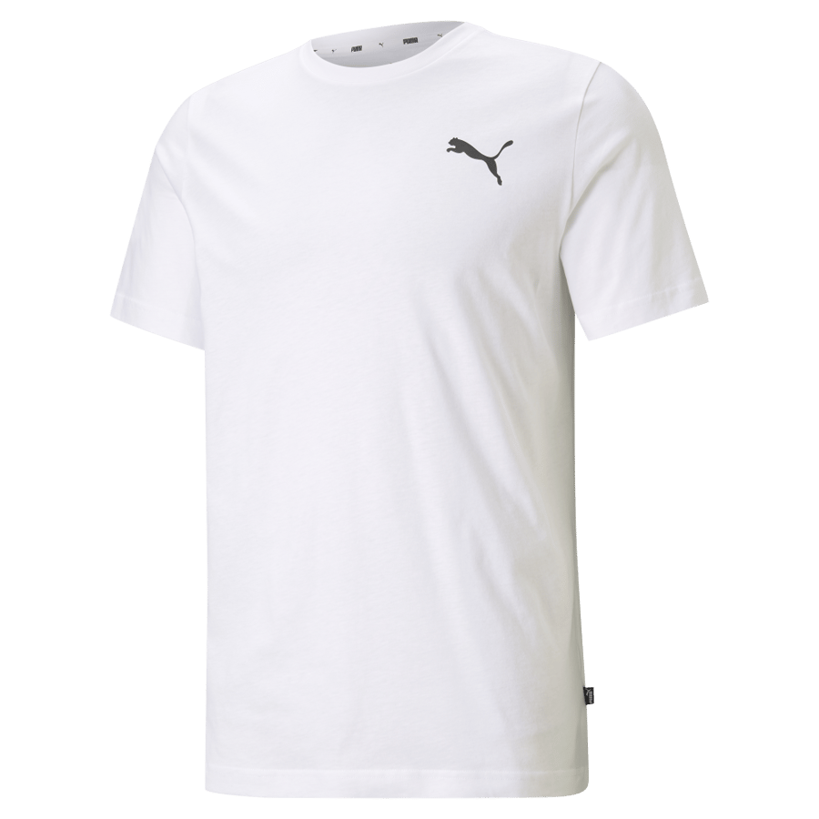 ESS Small Logo Tee Puma White-Puma White